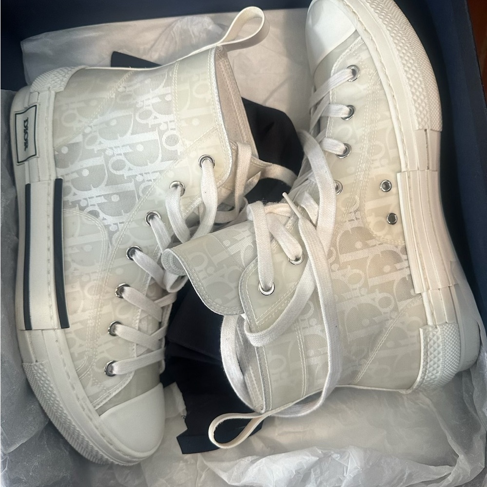 Dior Women's High-Top Sneakers - White